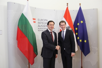 България и Австрия споделят общи позиции по редица въпроси от европейския дневен ред